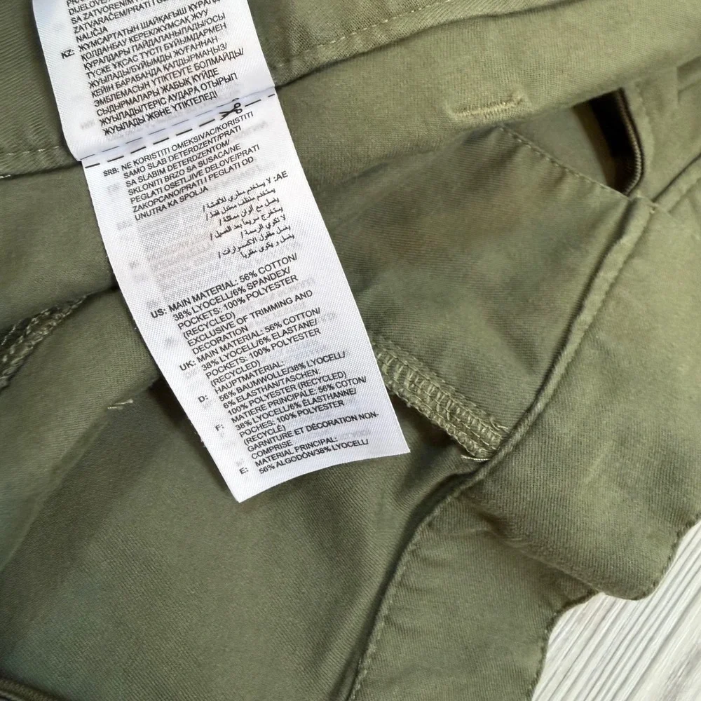 Adidas Go-To 5-Pocket Golf Pants Mens 36x32 Olive Green HR7926 Stretch